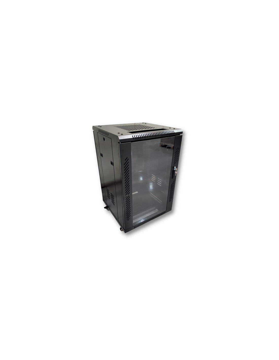 Armoire rack Eleksol 18U pour batteries lithium Pylontech photovoltaïque
